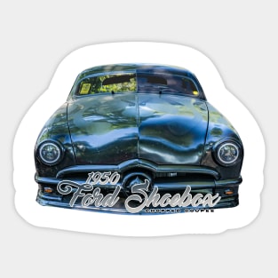 1950 Ford Shoebox Chopped Coupe Sticker